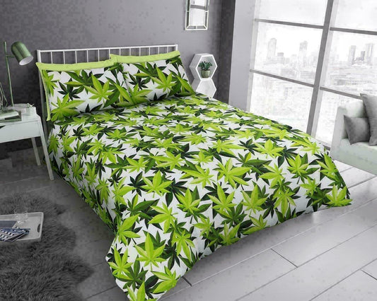 Marijuana Cannabis Duvet Cover