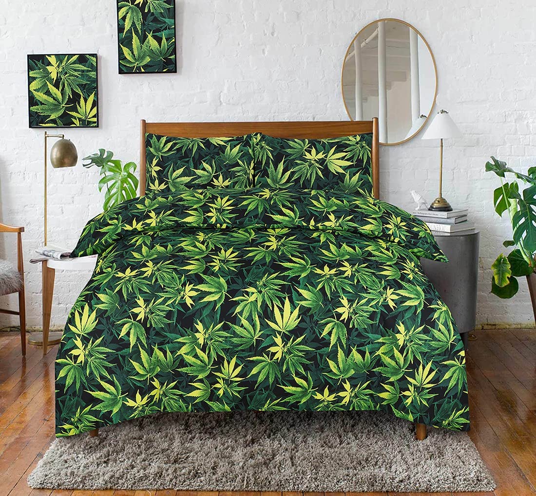 Marijuana Cannabis Duvet Cover