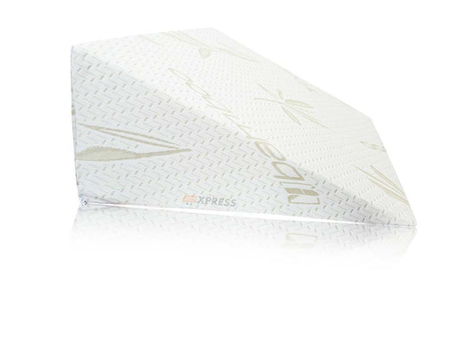 Bamboo Bed Wedge Pillow Back Pain Snoring Acid Reflux Heartburn Hypo Allergenic